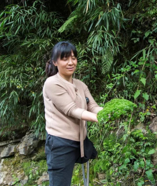 圖為楊安容自主創(chuàng)業(yè)