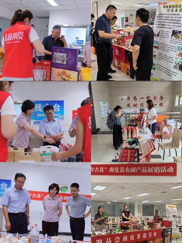 圖為展銷現(xiàn)場