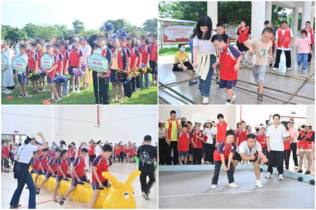 圖為體育健身趣味運(yùn)動(dòng)會(huì)現(xiàn)場