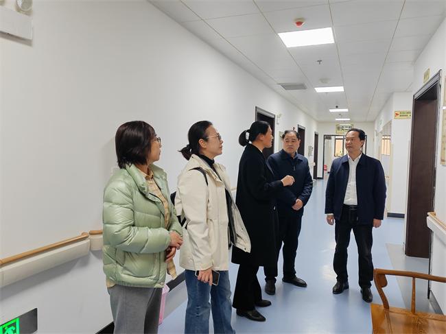 圖為走訪殘疾人用人單位現場