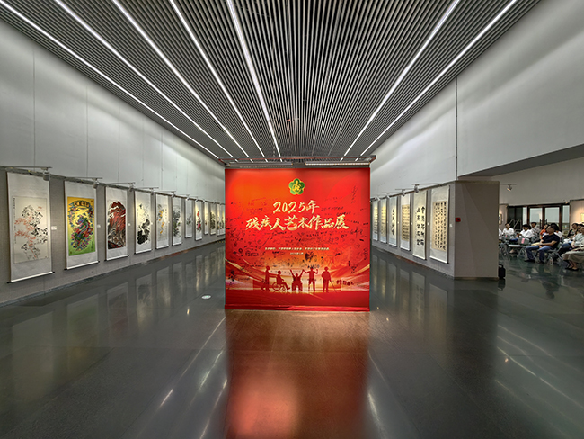 圖為展覽現(xiàn)場